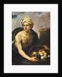 A Young Man with a Basket of Fruit (Personification of 'Summer') by Bartolome Esteban Murillo